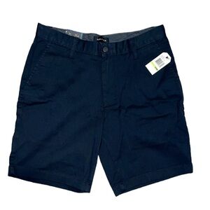 True Navy Nautica Men’s Classic-Fit 8.5” Stretch Deck Shorts